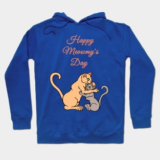 Happy Meowmy's Day Cats Hoodie